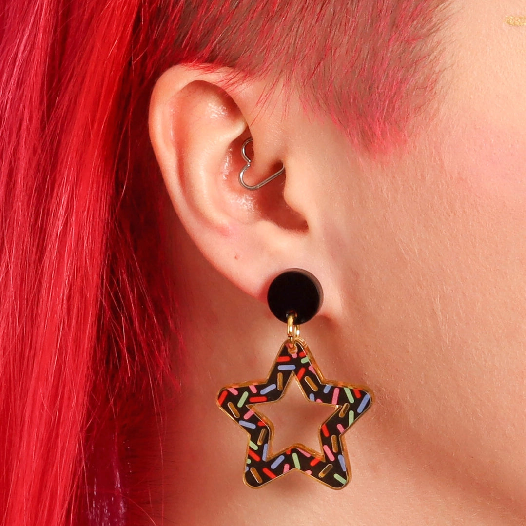 Lucy Confetti Earrings- Small