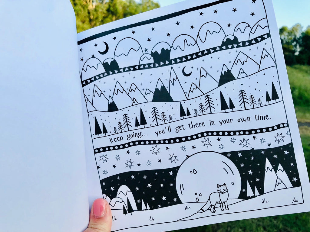 Official Colouring Book By Fox Under The Moon