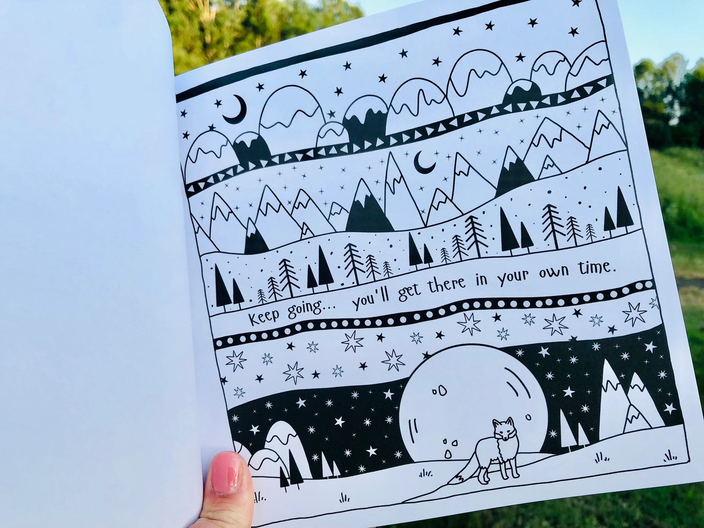 Official Colouring Book By Fox Under The Moon