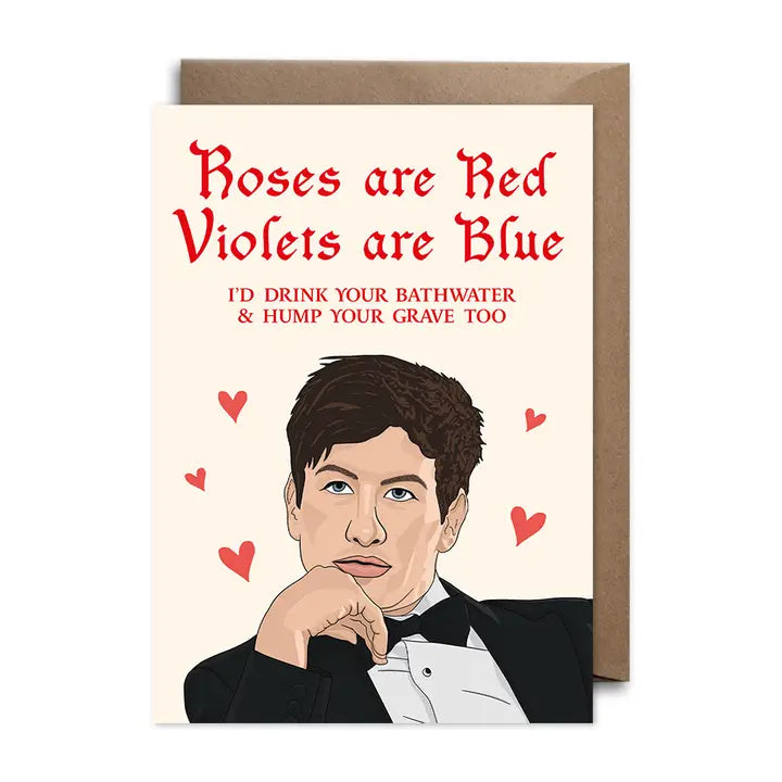 Saltburn Love Card