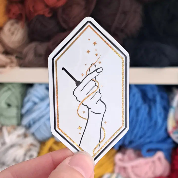 Stitchcraft Crochet Sticker