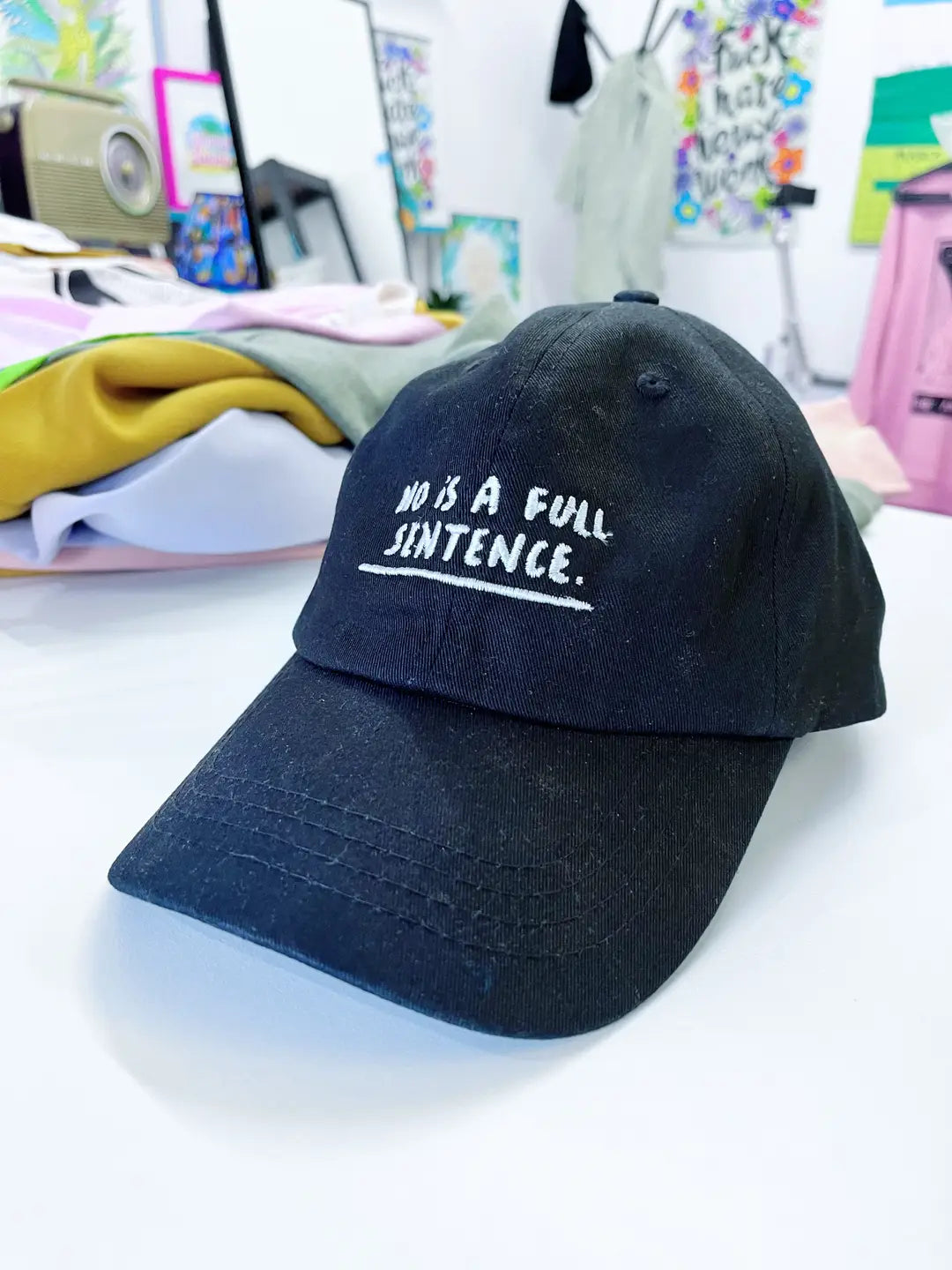 No Is A Full Sentence Baseball Cap
