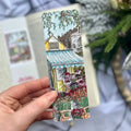 Flower Market Stall - Bookmark with tassle