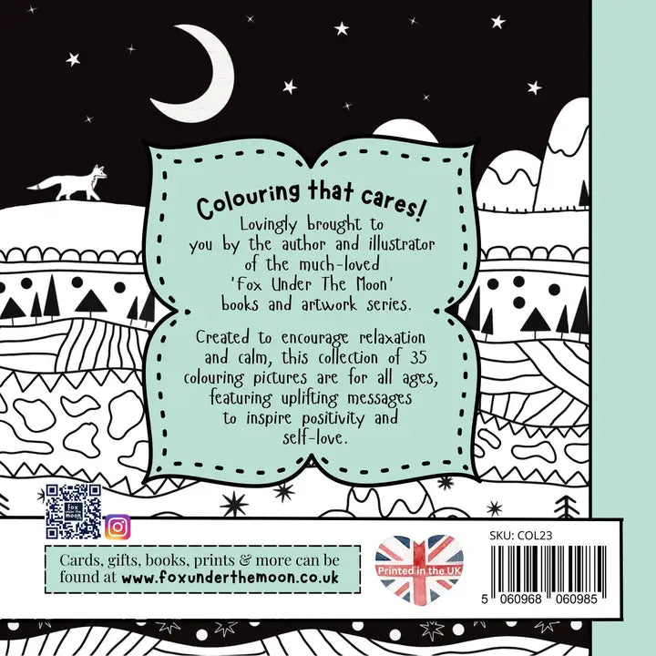 Official Colouring Book By Fox Under The Moon