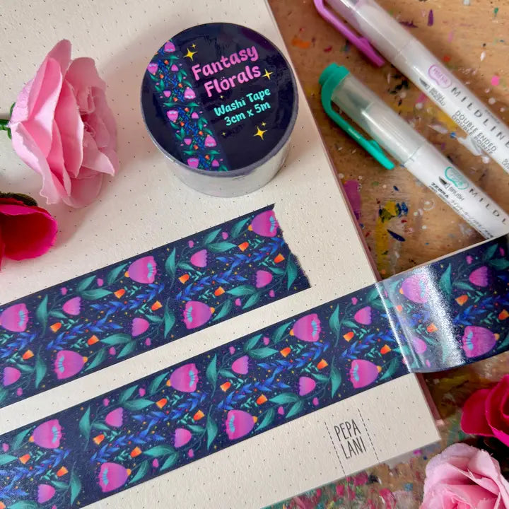 Fantasy Florals - Washi Tape