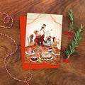Christmas Champagne Greeting Card