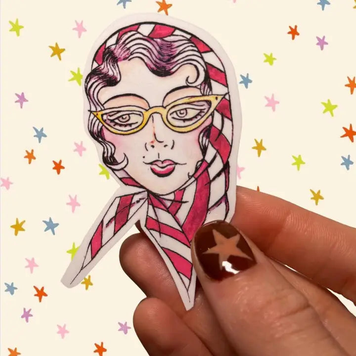 Vintage Traditional Tattoo Style Sticker