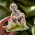 Spring Time Sméagol Inspired Sticker