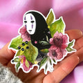 Creepy Spirit, Japanese, Watercolour Vinyl Sticker