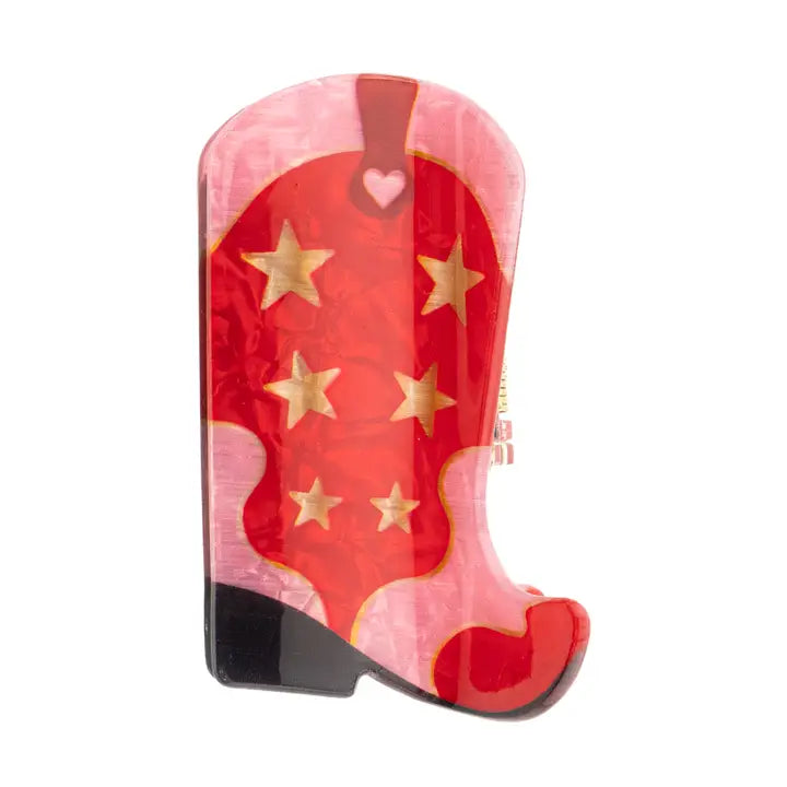 Cowboy Boot Claw Clip
