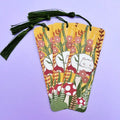 Autumn Kitty Toadstool Bookmark