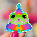 Clown Frog Holographic