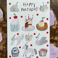 Happy Birthday Animal Pals Sticker Sheet