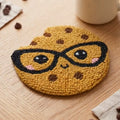 Nerdy Cookie Punch Needle Coaster