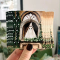 Watercolour Gothic Ghost Sticker
