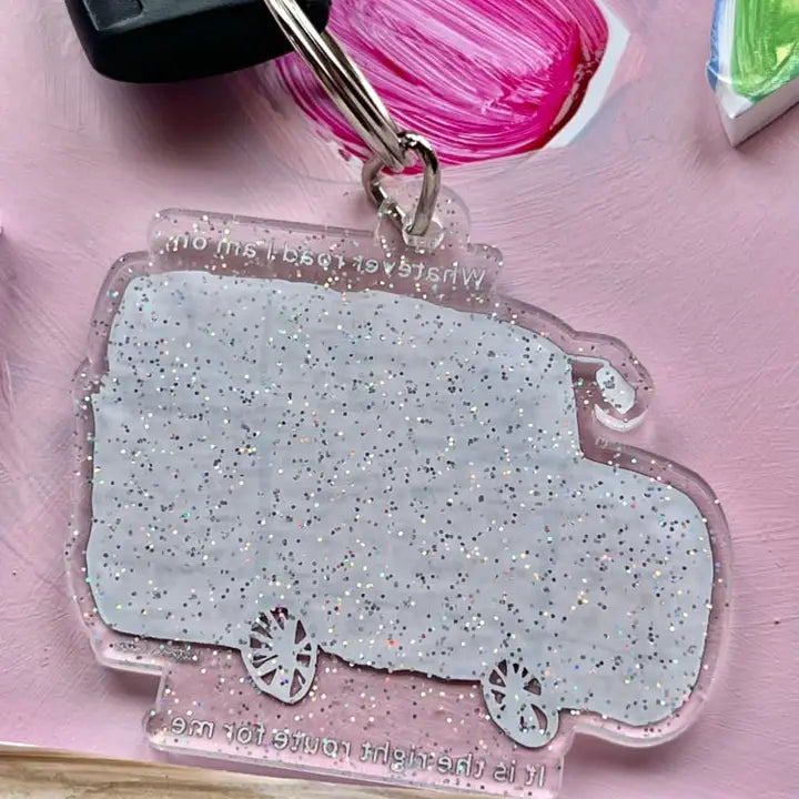 Pony Advice Car Keyring