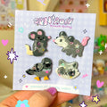 Trash Baby Set of 4 Magnets
