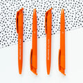 Organised As Fuck Orange Recycled Eco Ballpoint Click Pen