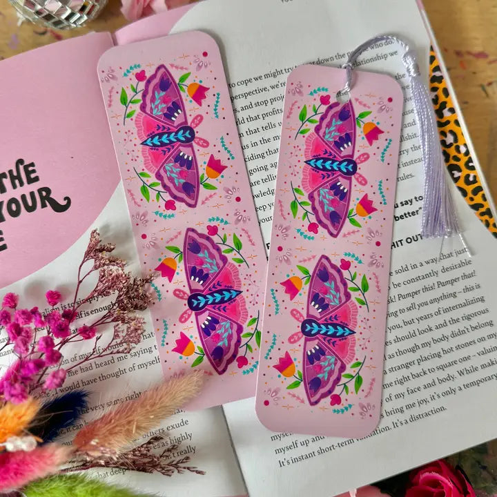 Lilac Moth - Bookmark
