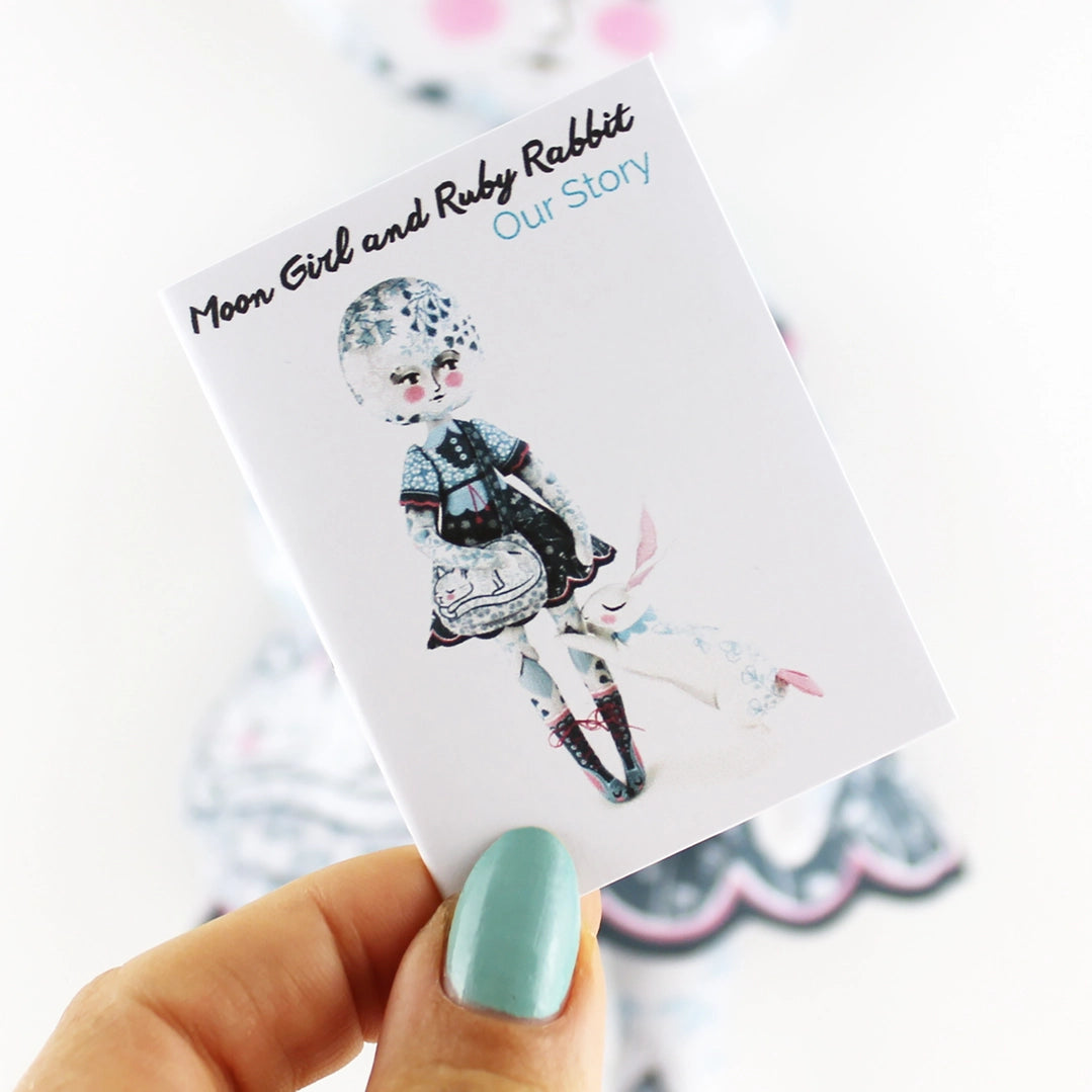 Diy Kit - Moon Girl and Ruby Rabbit with Mini Story Book