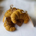 Croissant Shaped Candle