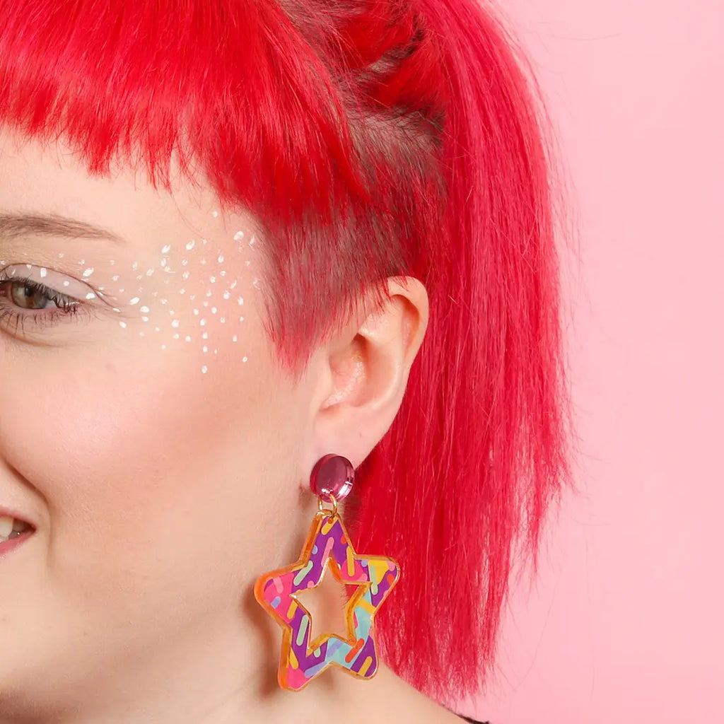 Large Lucy 'party' Earrings