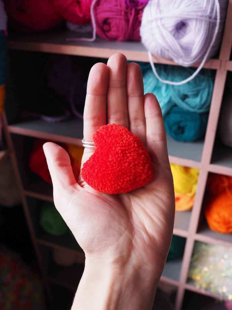 Heart Pom Pom Garland Kit