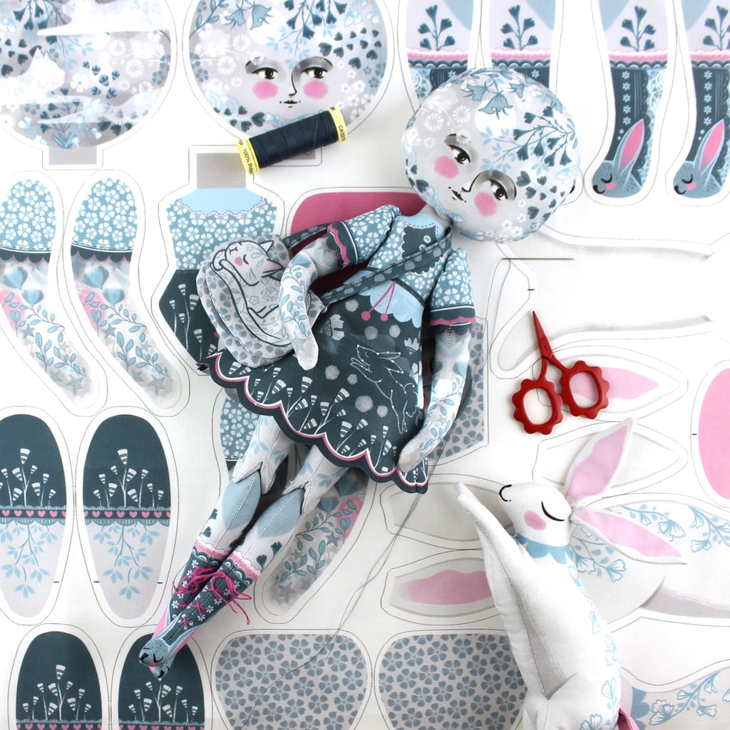 Diy Kit - Moon Girl and Ruby Rabbit with Mini Story Book