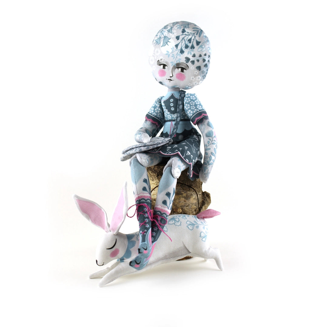 Diy Kit - Moon Girl and Ruby Rabbit with Mini Story Book
