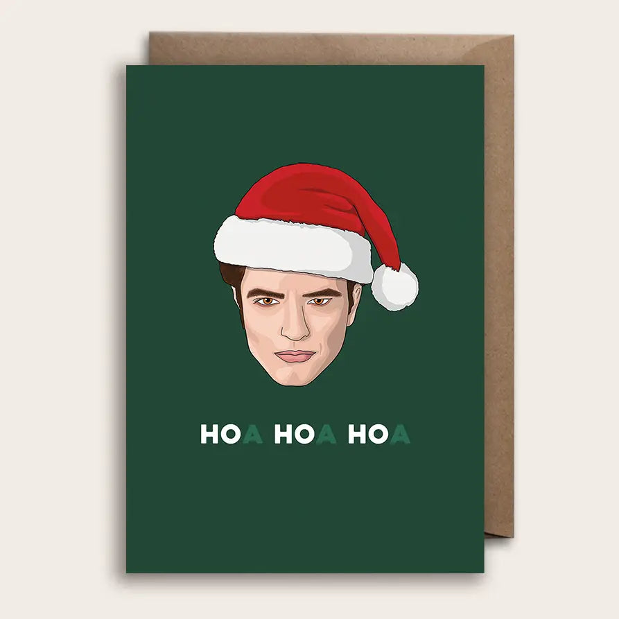 Twilight Christmas Card - Hoa Hoa Hoa