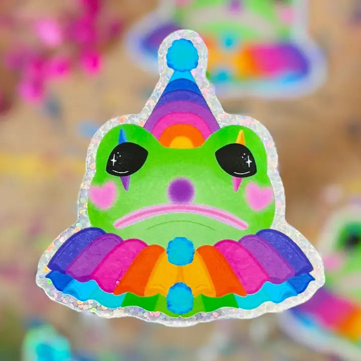 Clown Frog Holographic