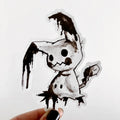Creepy Mimikyu, Pokemon Inspired Sticker