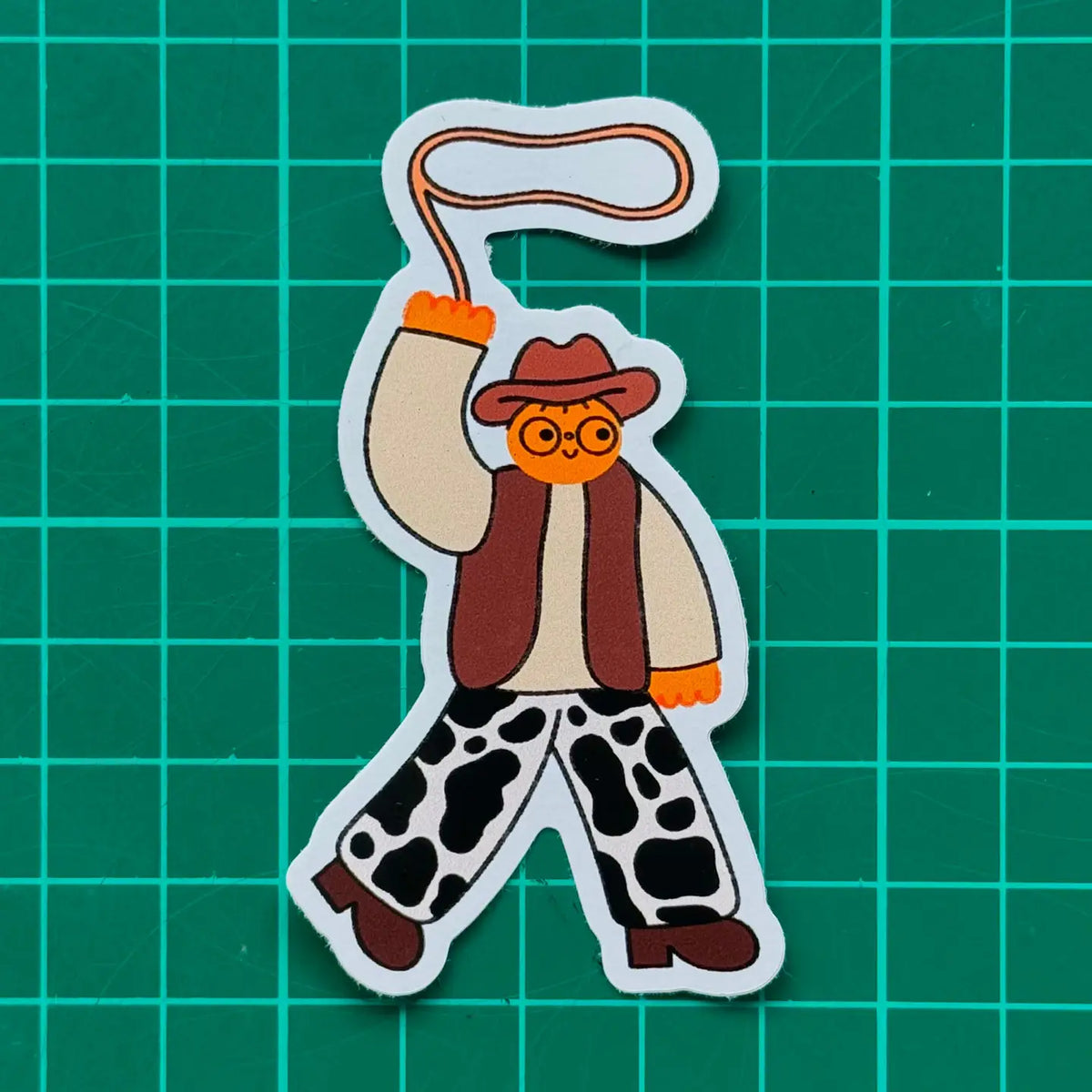 Cowboy Sticker