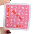 Please Fuck Off Crossword - Funny Adult Vinyl Sticker