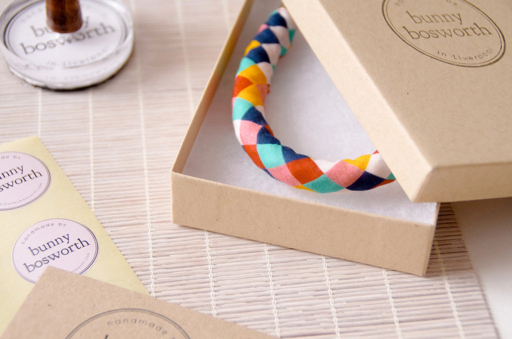Chunky Single Strand Cotton Necklace
