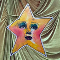 Burlesque Old Hollywood Vintage Star Sticker