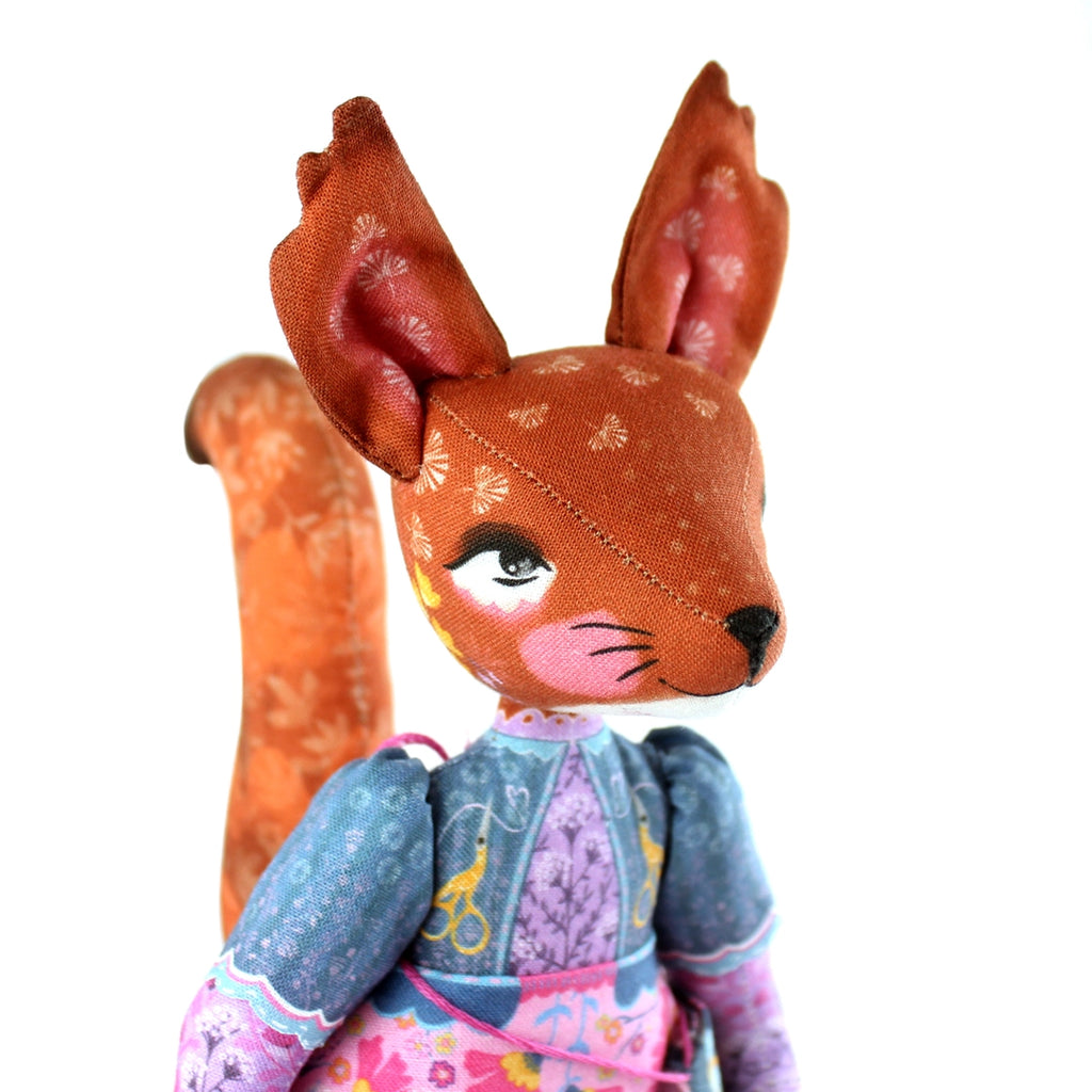 Diy Kit - Sami the Sewing Squirrel Sewing Kit