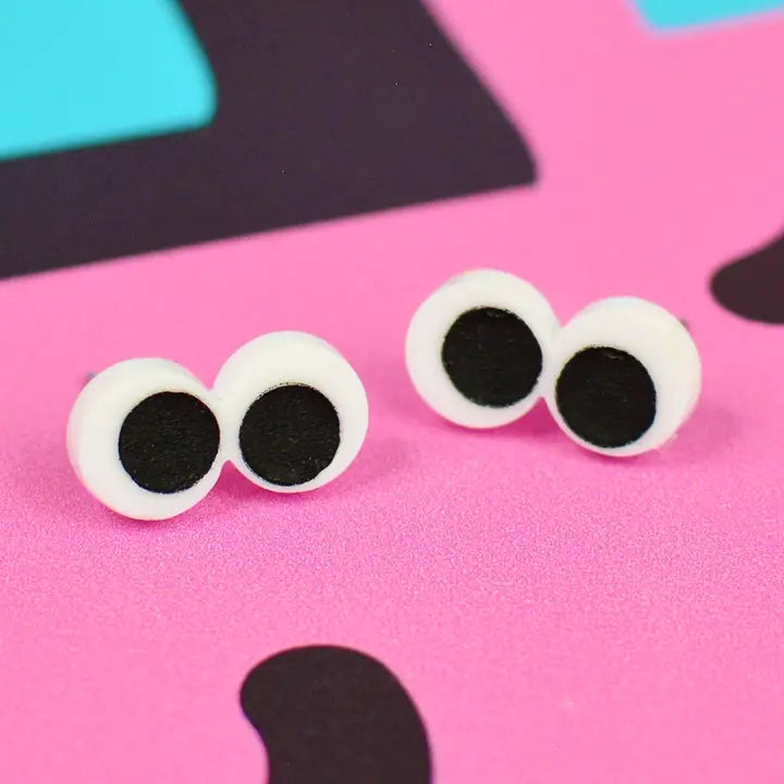 Googly Eyes Stud Earrings