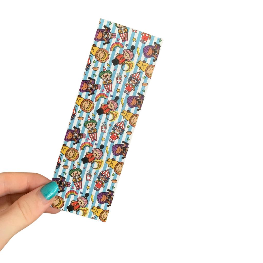 Cute Kawaii Circus Themed Bookmark
