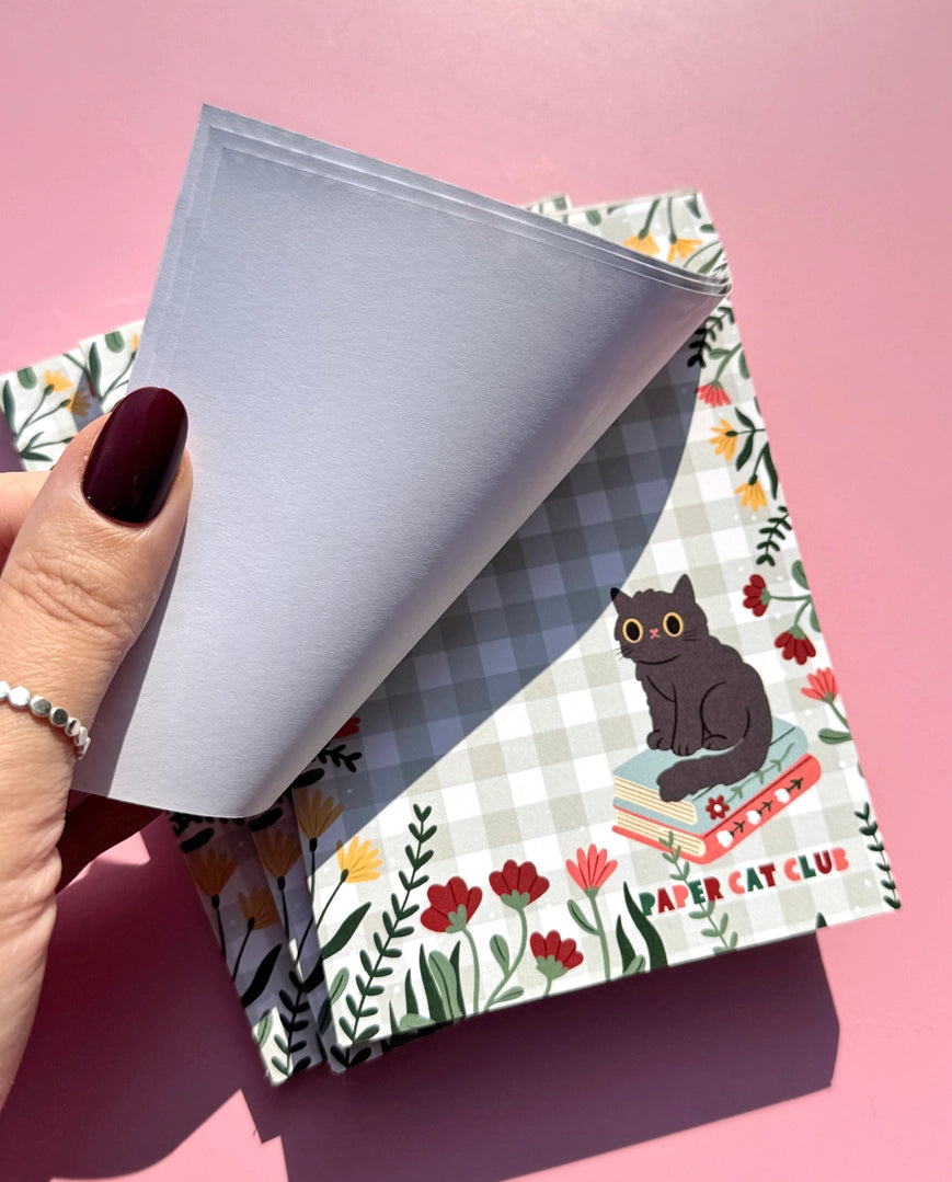 Cozy Nook Cat A6 Notepad
