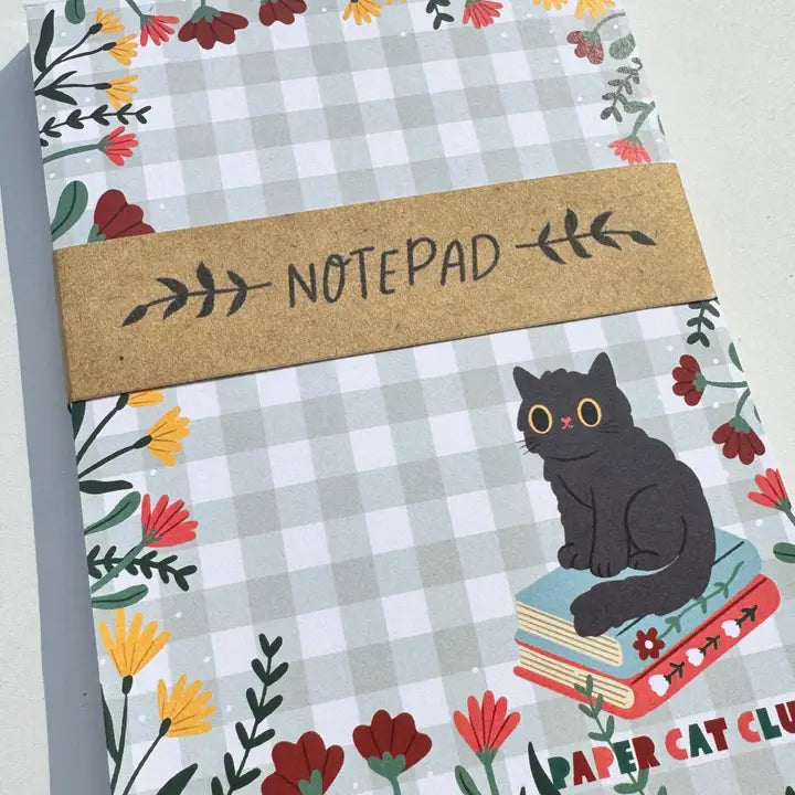 Cozy Nook Cat A6 Notepad