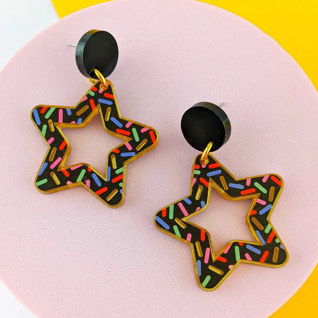 Lucy Confetti Earrings- Small