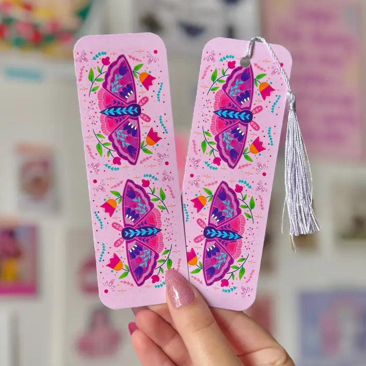 Lilac Moth - Bookmark