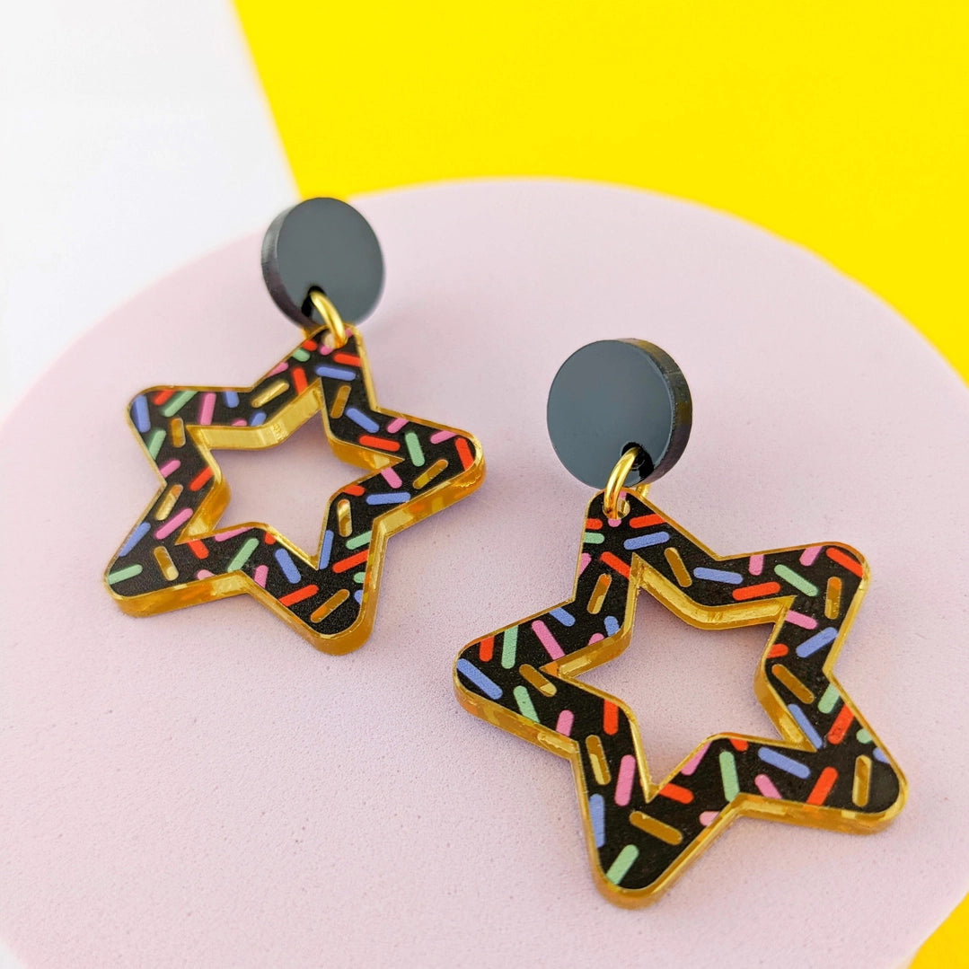 Lucy Confetti Earrings- Small